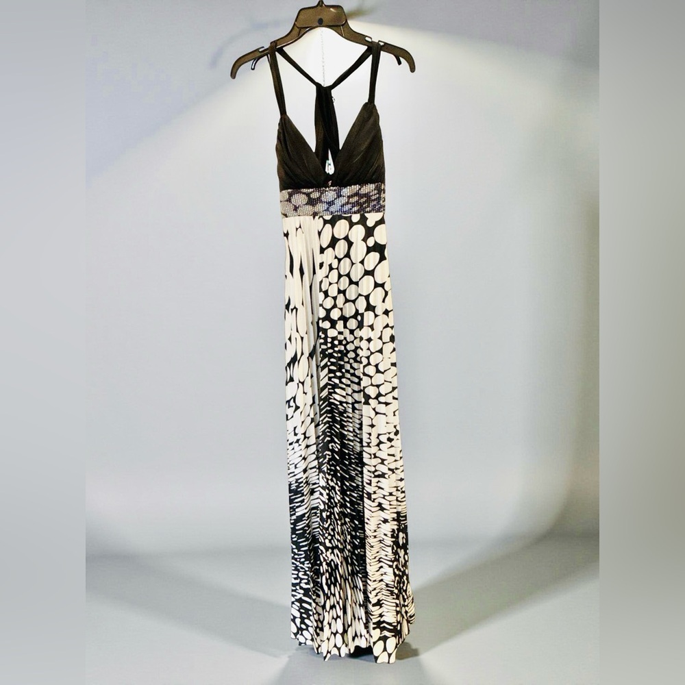 Sequin Hearts Monochrome Maxi Dress